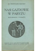 Nasi gazdowie w Paryżu  1919 r.