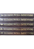 Dąbrowska Dzienniki 5 tomów
