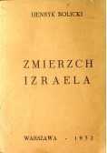 Zmierzch Izraela reprint 1932 r.