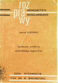 Społeczne problemy wschodniego pogranicza