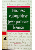 Business colloquialese Język potoczny biznesu