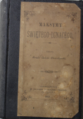 Maksymy Świętego Ignacego 1886 r.