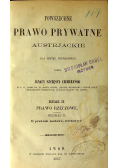 Prawo prywatne austriackie dział II i III 1867 r