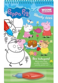 Świnka Peppa Wodne kolorowanie. Wesoły dzień.