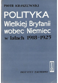 Polityka Wielkiej Brytanii wobec Niemiec w latach 1918 - 1925