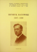 Henryk Batowski 1907-1999