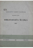 Bibliografia Śląska 1963