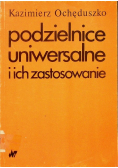 Podzielnice uniwersalne i ich zastosowanie