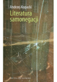 Literatura samonegacji