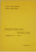 Pasożytnictwo społeczne stereotypy i fakty