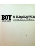 Boy Żeleński  O Krakowie