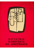 Notatnik kandydata na ministranta