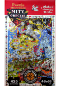Puzzle obserwacyjne Mity Greckie plus plakat edukacyjny