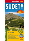 Sudety mapa turystyczna 1:120 000