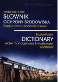 Angielsko polski słownik ochrony środowiska gospodarka wodnościekowawa