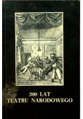 200 lat Teatru narodowego