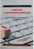 E faktury w zamówieniach publicznych