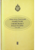 Pamiętniki i materiały polityczne 1776 - 1809