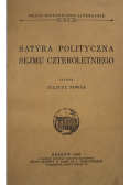 Satyra polityczna sejmu czteroletniego 1933r