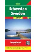 Schweden Sweden mapa samochodowa