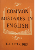 Common Mistakes in English