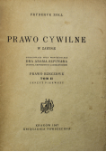 Prawo cywilne w zarysie Tom II 1947 r.