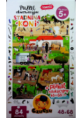 Puzzle obserwacyjne Stadnina koni