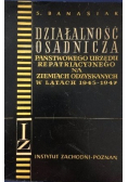 Działalność osadnicza