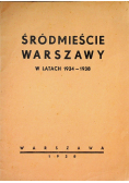 Śródmieście Warszawy 1938 r.