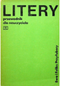 Litery przewodnik dla nauczyciela
