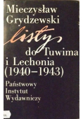 Listy do Tuwima i Lechonia