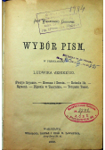 Goethe Wybór pism 1889r