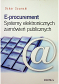 E procurement Systemy elektronicznych zamówień publicznych