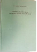 Analiza ilościowa związków organicznych