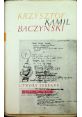 Baczyński utwory zebrane