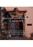 Prace konserwatorskie w Krakowie
