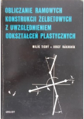 Obliczanie ramowych konstrukcji żelbetowych z uwzględnieniem odkształceń plastycznych
