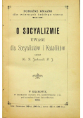 O socyalizmie 1892 r.
