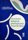 Terenowe badania geologiczno inżynierskie