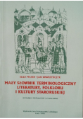 Mały słownik terminologiczny literatury, folkloru i kultury staroruskiej