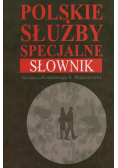 Polskie służby specjalne Słownik