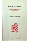 Liturgia godzin Codzienna modlitwa Ludu Bożego