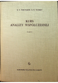 Kurs Analizy Współczesnej Cz I
