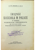 Świętość Kościoła w Polsce 1930 r.