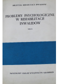 Problemy psychologiczne w rehabilitacji inwalidów