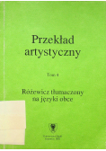 Przekład artystyczny Tom 4