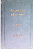 Chrześcijańskie pojęcie sportu 1936 r.