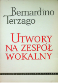 Bernardino Terzago Utwory na zespół wokalny