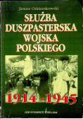 Służba duszpasterska Wojska Polskiego 1914 do 1945