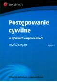 Postępowanie cywilne w pytaniach i odpowiedziach